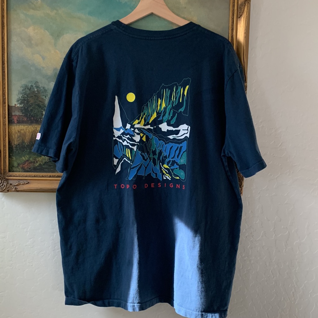 Topo Designs Navy Blue Tshirt